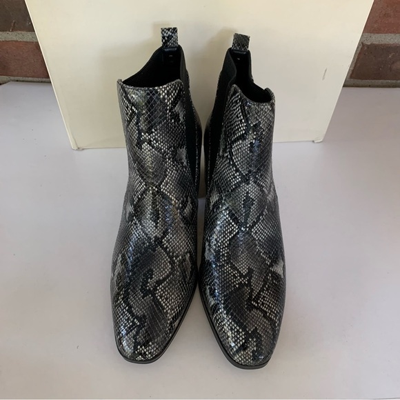 Anne Klein Womens Parson Animal Print Block-Heel Ankle Boots US 7.5 M - Picture 3 of 9